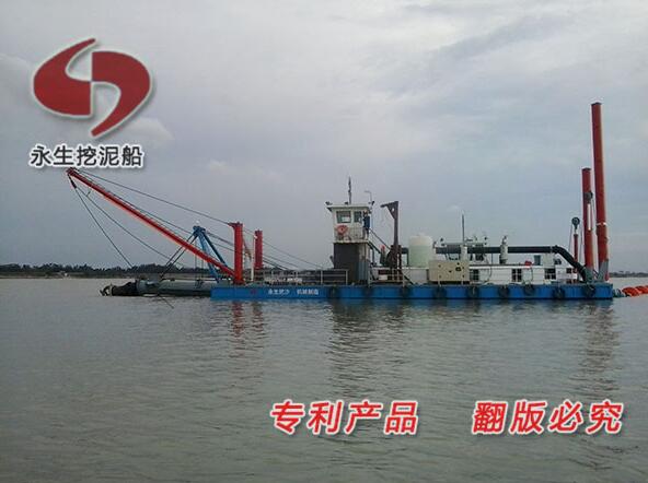 环保高效挖泥船/内燃机型挖泥船价格/燃气型挖泥船厂家