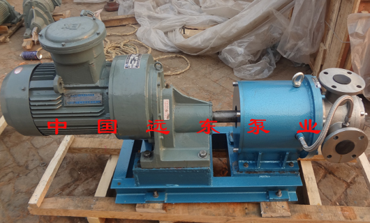 树脂磁力泵NYPMK110B无泄漏高粘度泵-泊远东泵业