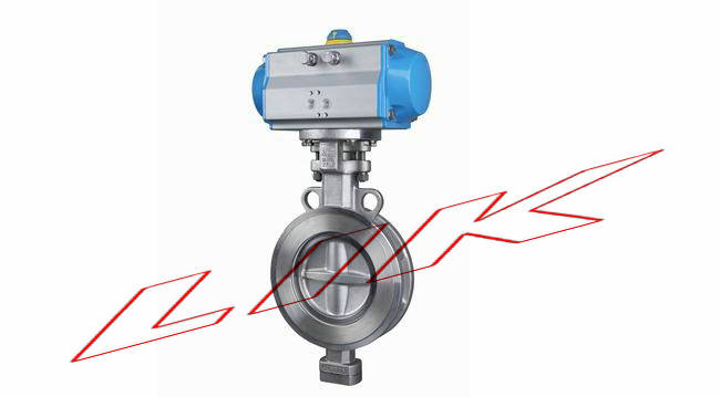 进口气动硬密封蝶阀【原装进口】 德国（莱克）品牌