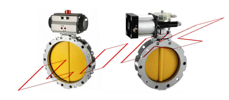 进口气动粉体蝶阀|德国（莱克）品牌-进口粉体蝶阀