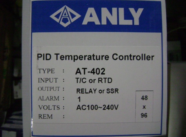 安良ANLY微电脑温度控制器AT-402全新原装现货