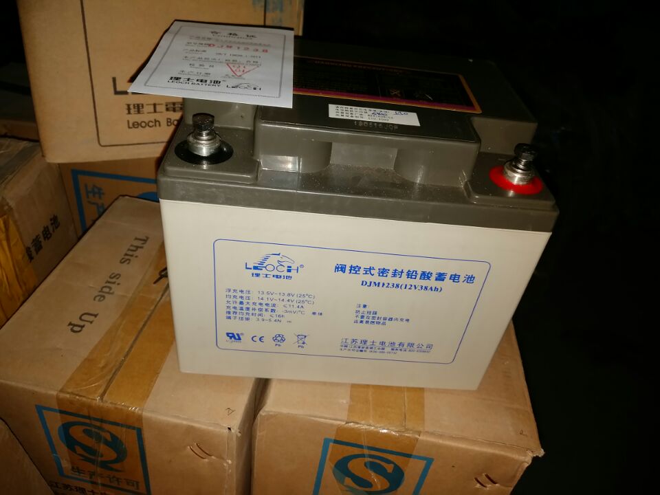 理士蓄电池DJM1238阀控式铅酸储能蓄电池12V38AH