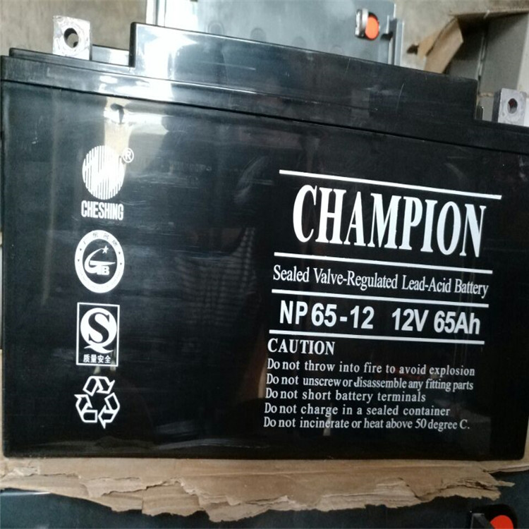 冠军蓄电池NP65-12阀控式铅酸蓄电池12V65AH