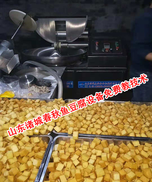 哪里有卖鱼豆腐加工设备的/还能教鱼豆腐生产技术的设备厂家