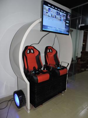 怡天动漫VR设备9D双人赛车椅