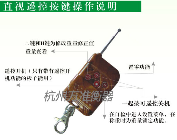 OCS-K新款方壳5吨万准直视电子吊秤