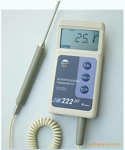 日照铝水专用表面温度计厂家_大手柄铠装热电偶温度传感器 配数字温度表
