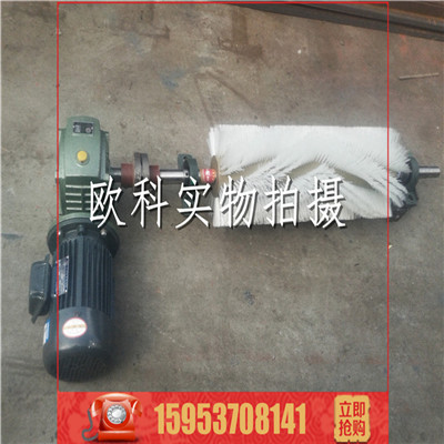 电动毛刷式皮带清扫器 电动毛刷清扫器 毛刷刮煤器