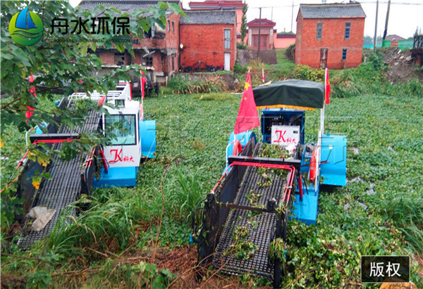 大型割草船 水葫芦打捞船 河道治理设备价格