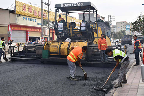 深圳沥青路面施工价格-医院道路修补工程