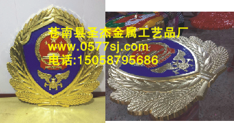 江西省赣州市1.5米消防徽制作，八一军徽销售厂家