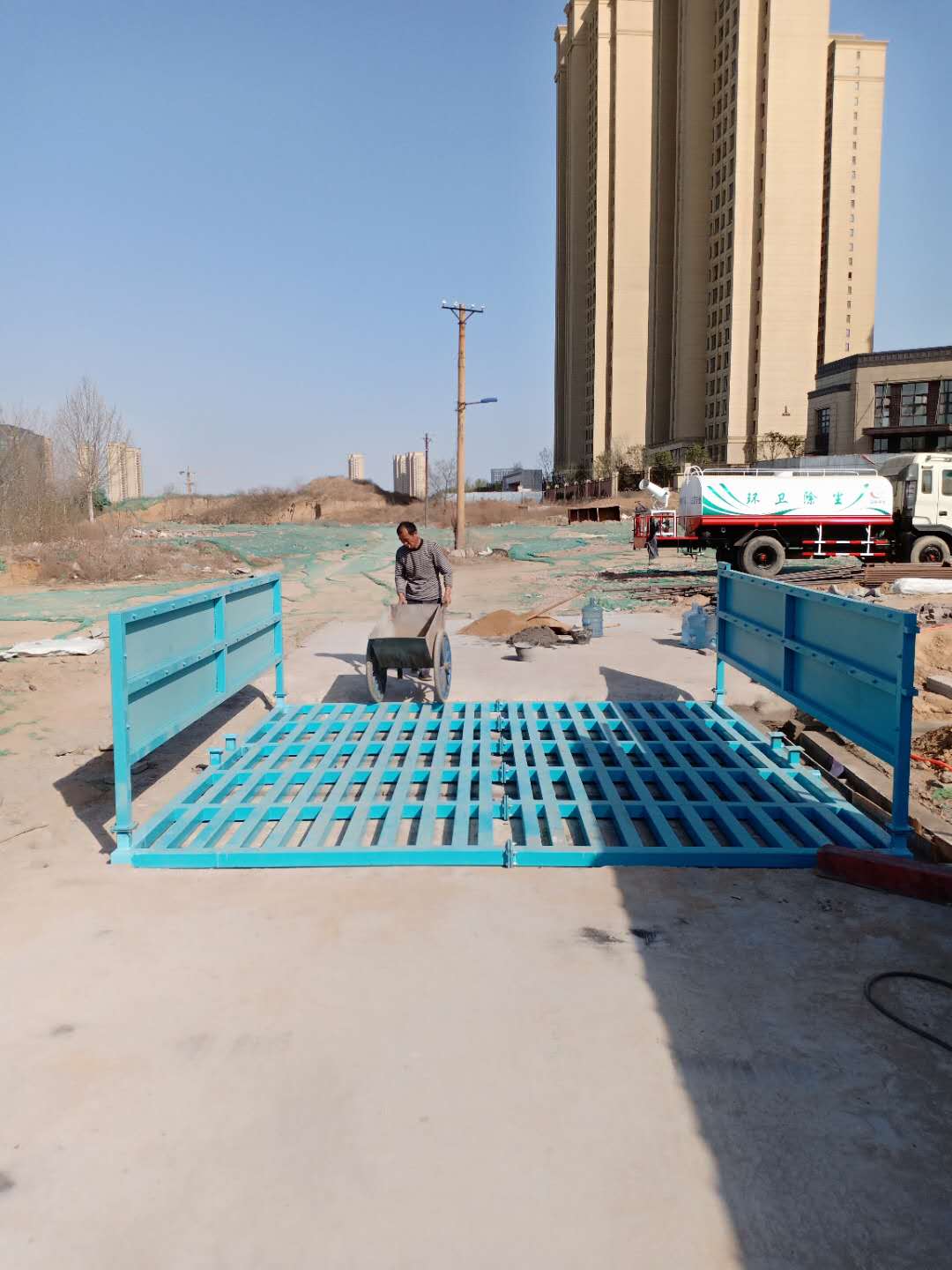 漯河工地洗车槽带货安装厂家