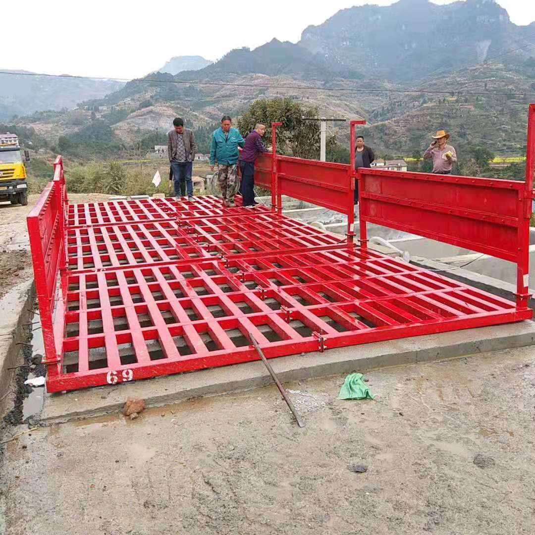 新郑工地洗车槽环保上路