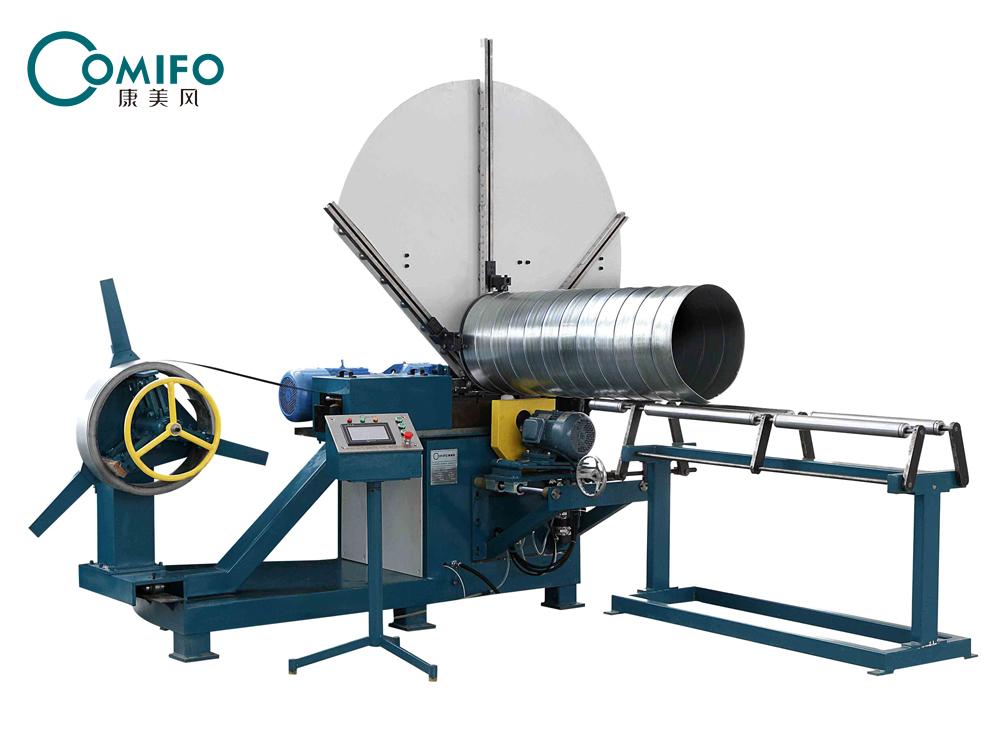 广州康美风钢带型螺旋风管机/圆管生产线/螺旋管成型机 FHNR-1400