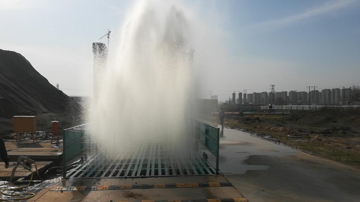 信阳工地洗车槽尺寸定制