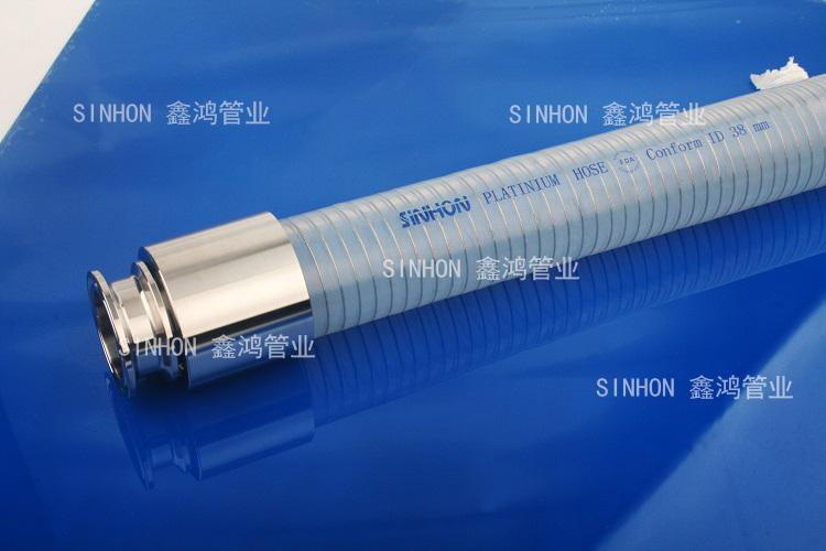 透明硅胶钢丝管规格 厂家定做食品级硅胶钢丝管