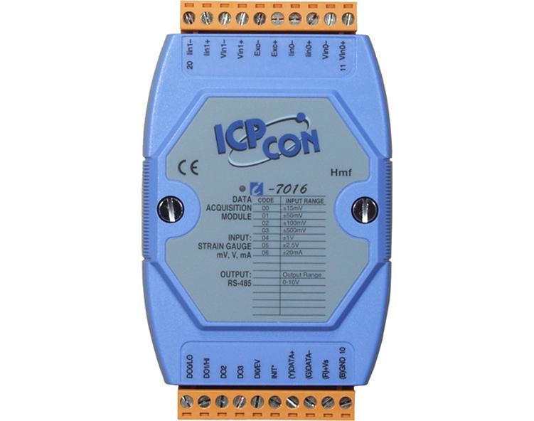 I-7016/I-7016P 泓格2路4线压变应变片输入模块