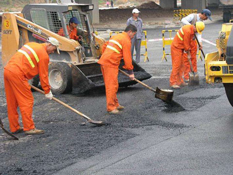 东莞沥青道路施工队-麻涌沥青路面修补报价