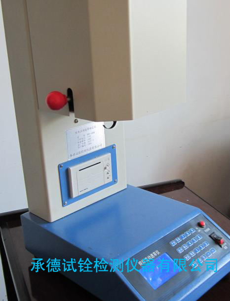 PE熔体质量流动速率检测仪试验标准试验方法