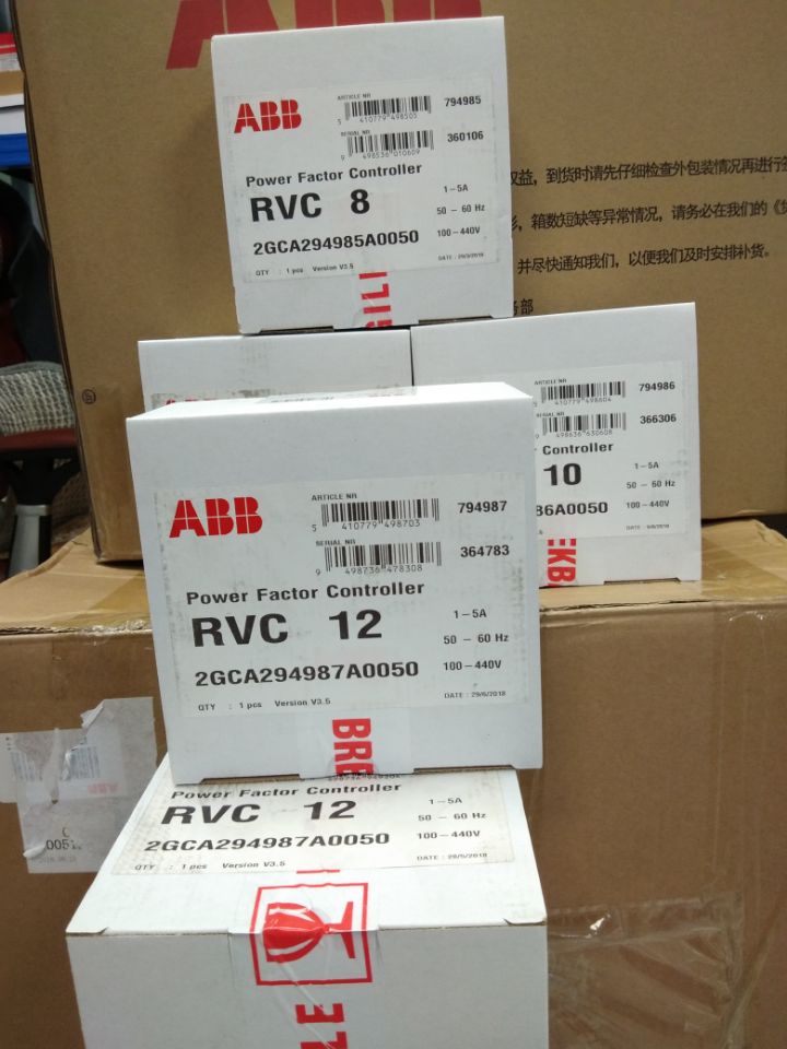 ABB控制因数控制器RVC-12、RVC-10、RVC-8 现货