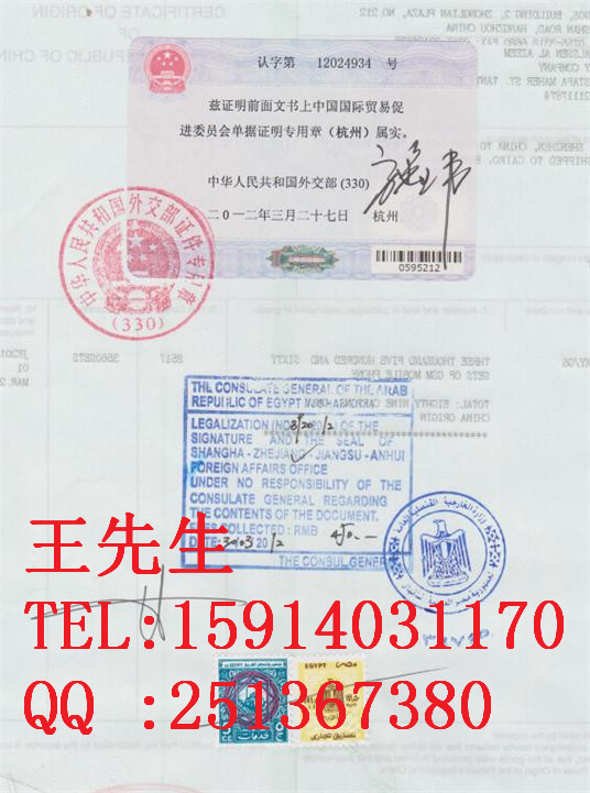 越南（Vietnam）护照领事馆签章