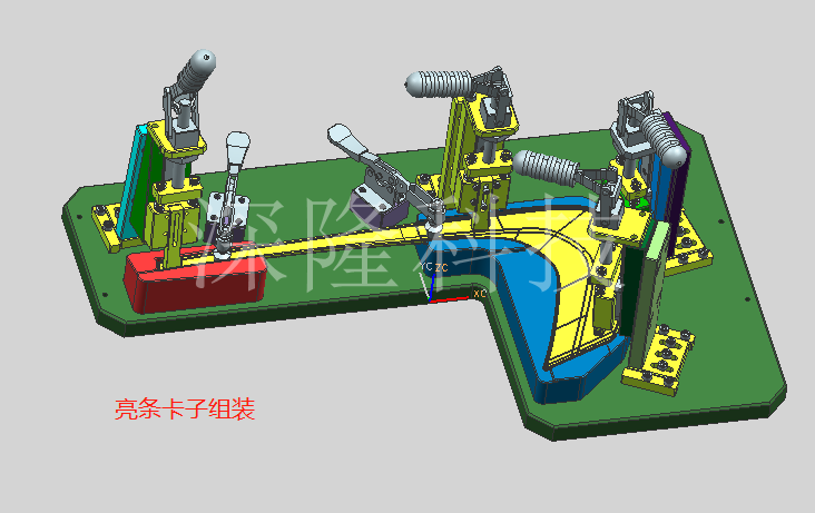 北京工装夹具 北京深隆ST-GZ8236工装夹具 自动化工装夹具 定制夹具