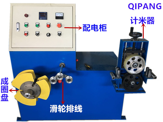 电线电缆自动成圈机操作流程