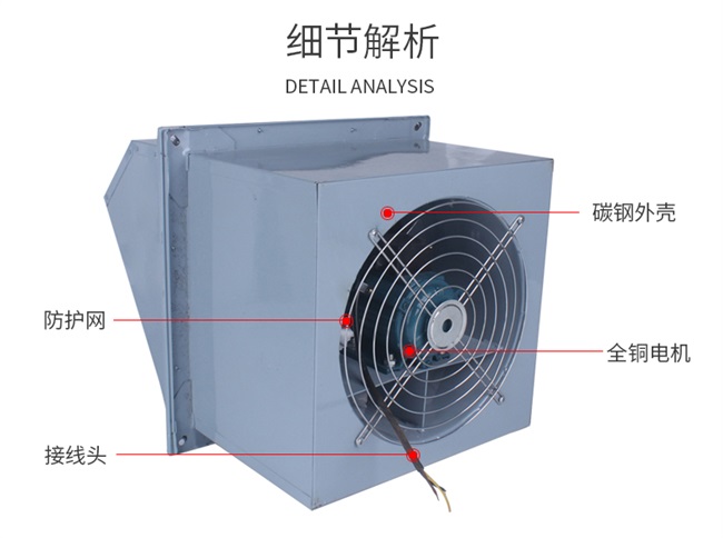 WEX边墙壁式排风机厂家，边墙防爆风机价格参数