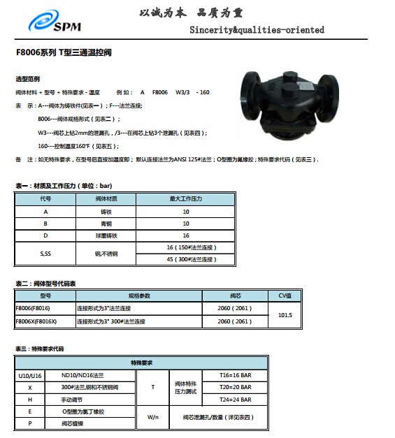 上海F8006 T型三通温控阀