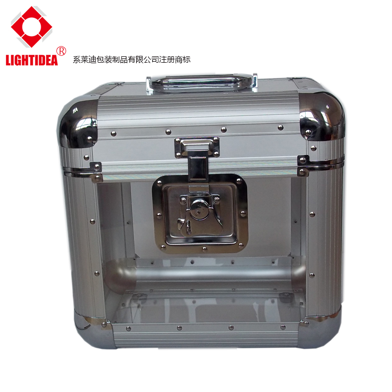 东莞市莱迪铝箱厂量产各款式LP箱出口LP手提包装铝箱