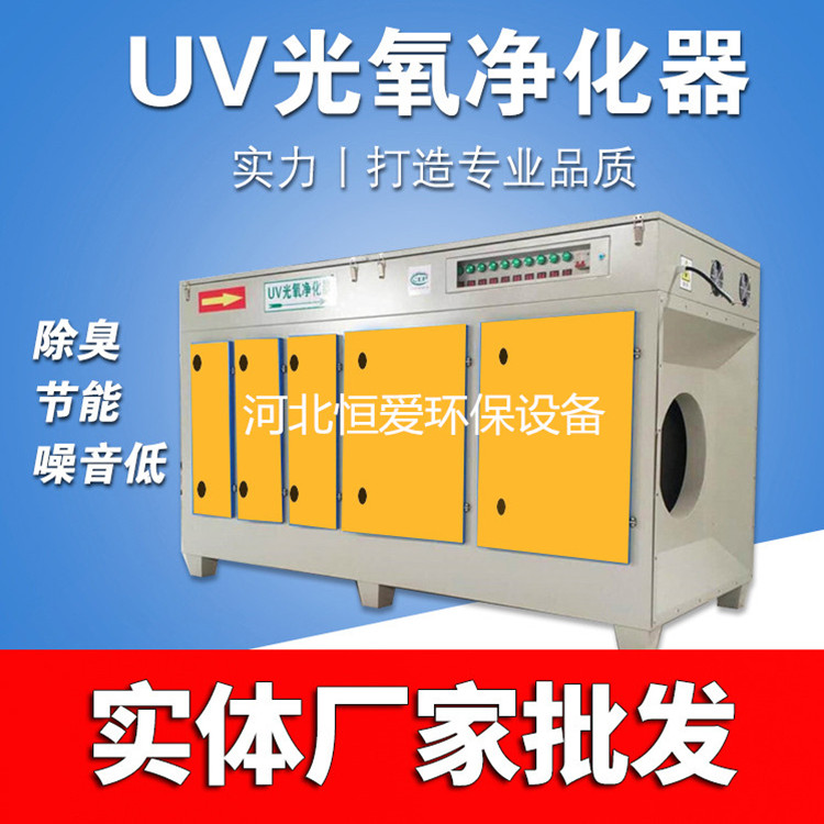 uv光氧催化工业废气处理设备环保除臭味净化器光解等离子一体机