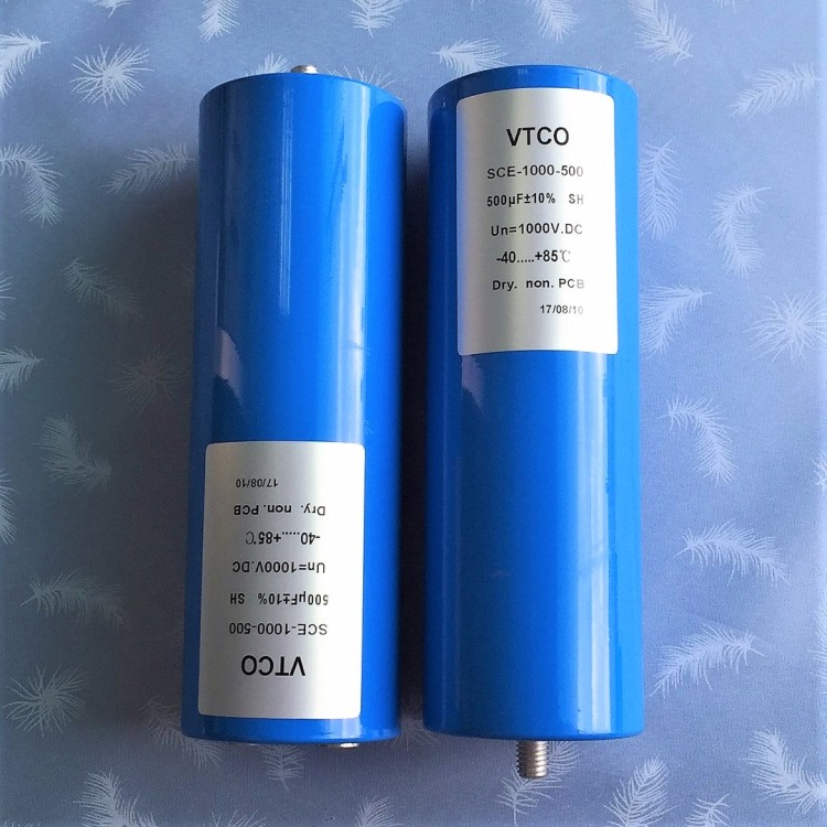 全新VTCO品牌感应加热1000VDC500UF变频器DC- Link直流支撑电容