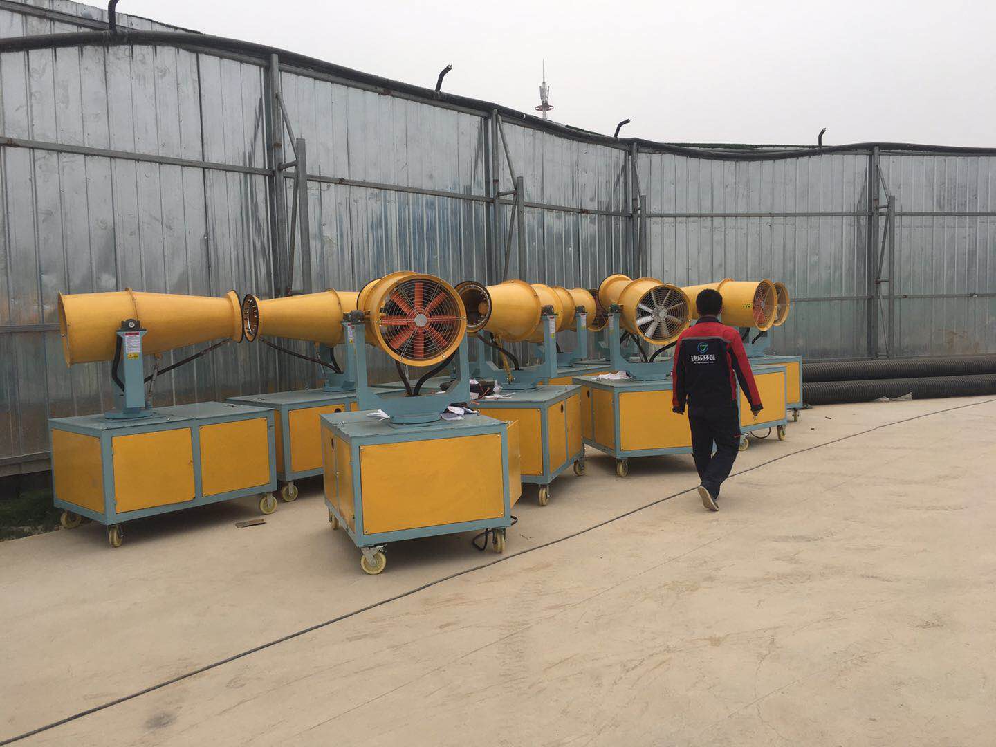 郑州洛阳工地雾炮机尺寸