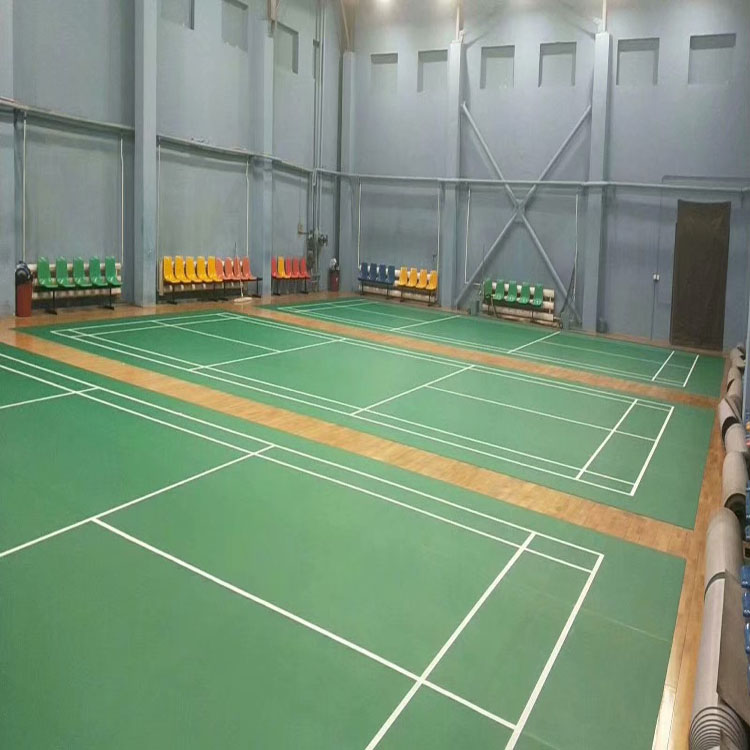 移动羽毛球场地 塑胶地板可以打羽毛球吗