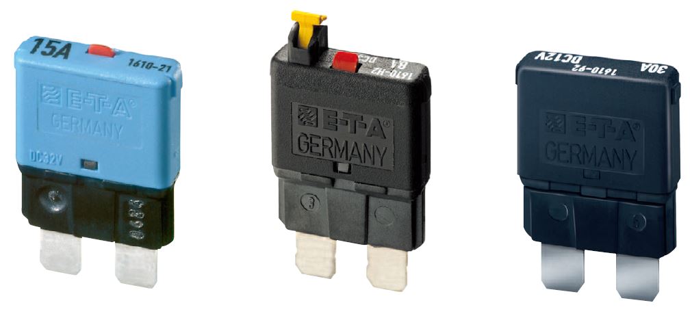 供应德国ETA可复位断路器，可复位保险丝1610系列