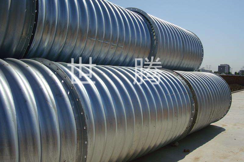 青海海北州公路排水用镀锌钢波纹管供应厂家