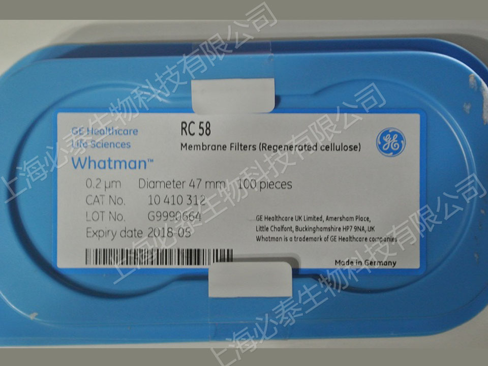  GE whatman RC58再生纤维素万能过滤膜