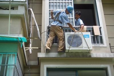 黄田空调拆装21520206宝安机场空调安装