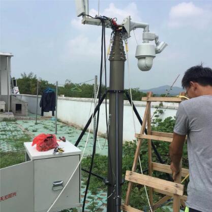 能升降避雷针，车载气动升降避雷针，可升降移动式避雷针 