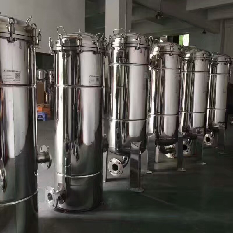 不锈钢机械过滤器 水处理预处理树脂软化罐 多介质过滤罐保安过滤