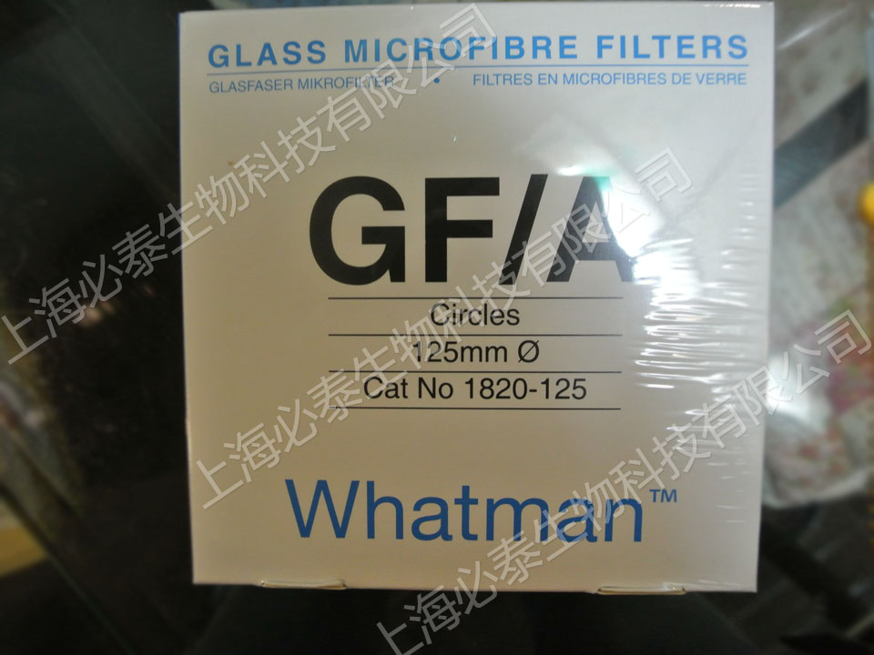 GE Whatman无粘结剂玻璃纤维滤纸1.6UM 125MM  1820-125  