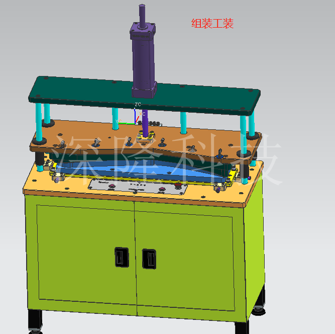 北京工装夹具 深隆ST-GZ8241自动化工装夹具 焊接工装设备