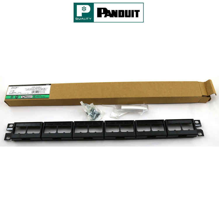 PANDUIT 泛达24口模块化配线架（CPP24WBLY）