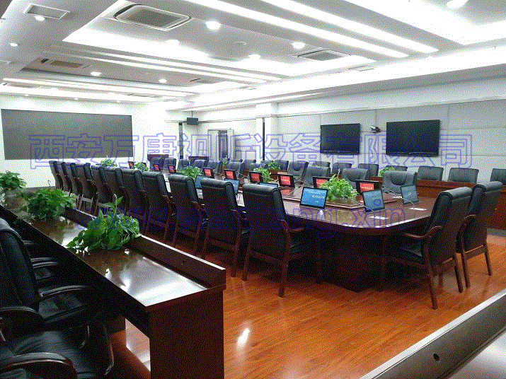 辽宁无纸化会议系统桌面隐藏液晶屏升降器翻转器一体机