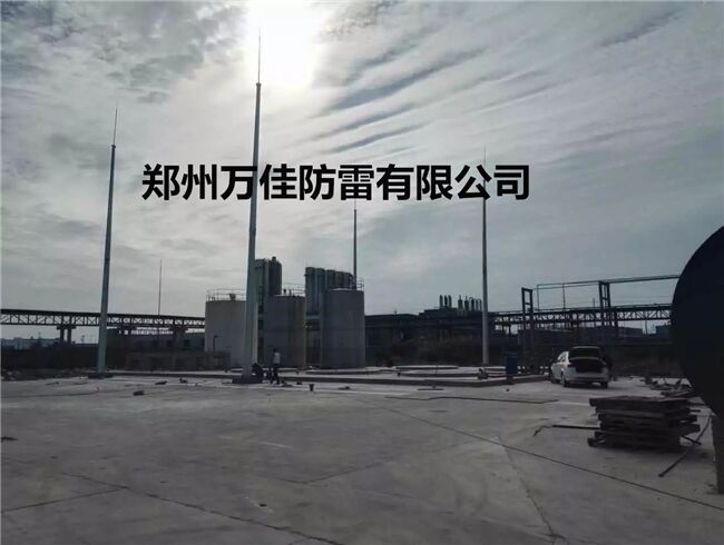 汽车加油加气站防直击雷装置施工河南万佳避雷施工公司