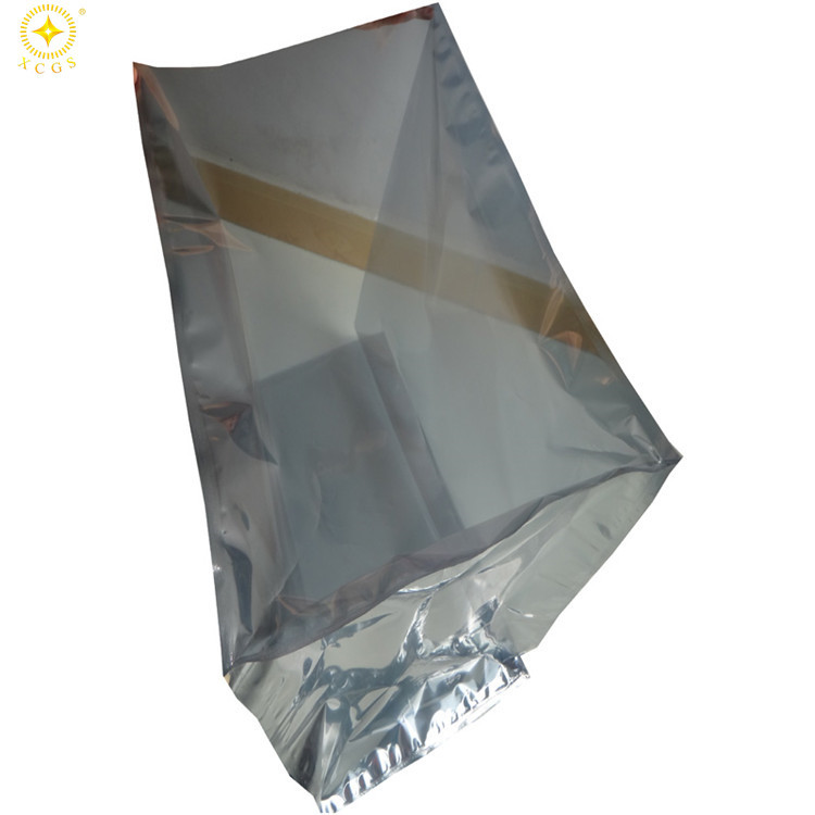 屏蔽方底袋银灰色透明袋立体包装袋定制