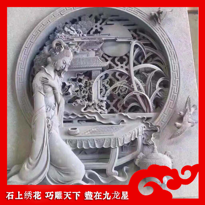 福建闽南寺院浮雕壁画 人物石材浮雕多少钱
