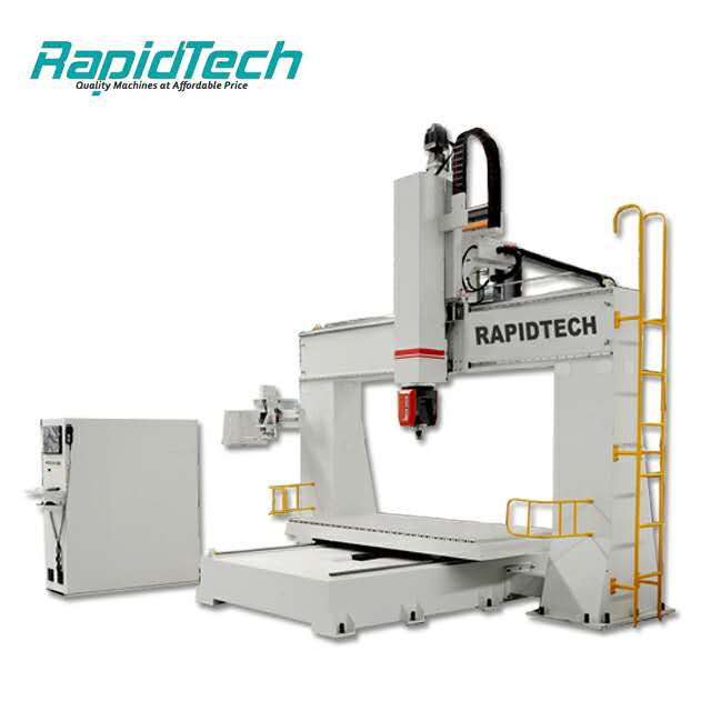 非金属五轴加工中心卫浴模具代木模具消失模加工机床五轴雕刻机五轴头