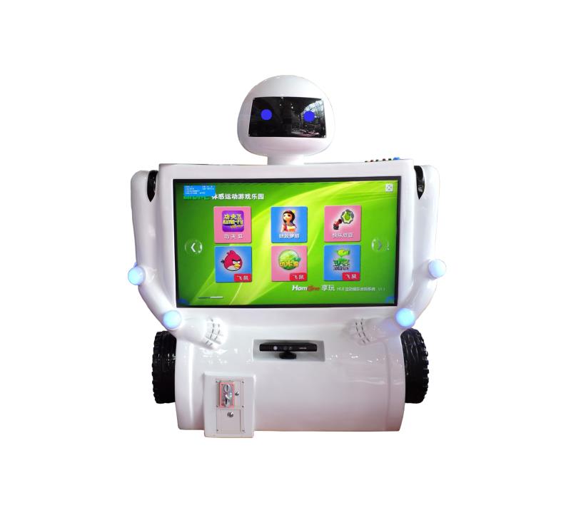 AR体感宝贝机器人 跳舞机 电玩城设备体感游戏机厂家