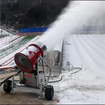 滑雪场雾炮式人工降雪机 高温造雪机能耗低收益高